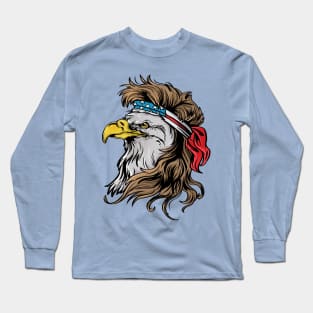 Eagle American Tee Patriotic Long Sleeve T-Shirt